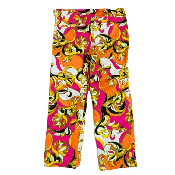 Lilly Pulitzer retro palm beach fit pants. Size 4 - Picture 2 of 5